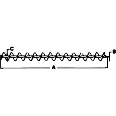 Aftermarket A-786011 Fits Ford Combine Auger Bin Loading TR70 ; TR75; TR76; TR85; TR86; TR87 COH60-0177